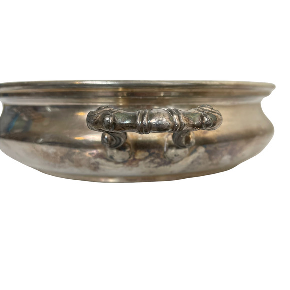 Vtg. Homan Silverplated Casserole Dish With Lid & Handles 555 Special Metal - Picture 12 of 12